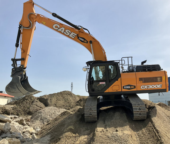 CODILOC s’empare d’une Pelle sur Chenilles dernière génération de chez CASE – CX300E